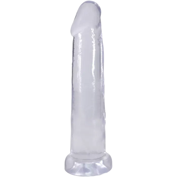 Crystal Jellies Realistic dildo 9 inch transparant