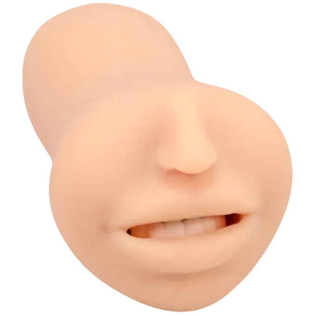 Doc Johnson Super Sucker Cum Guzzler masturbator vanilla