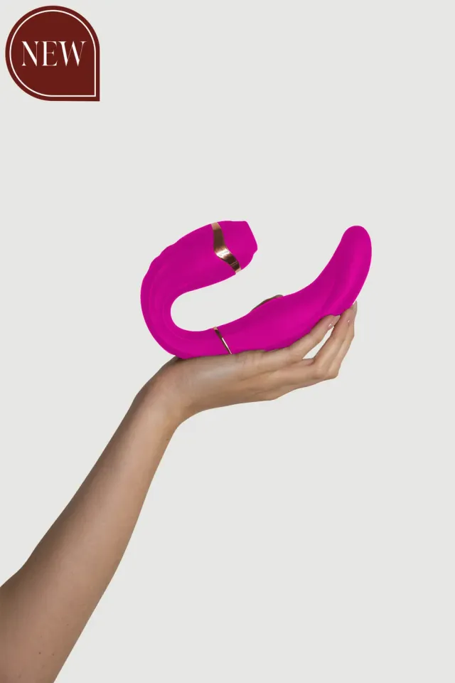 Adrien Lastic My G zuigvibrator met pulsatie clitoris