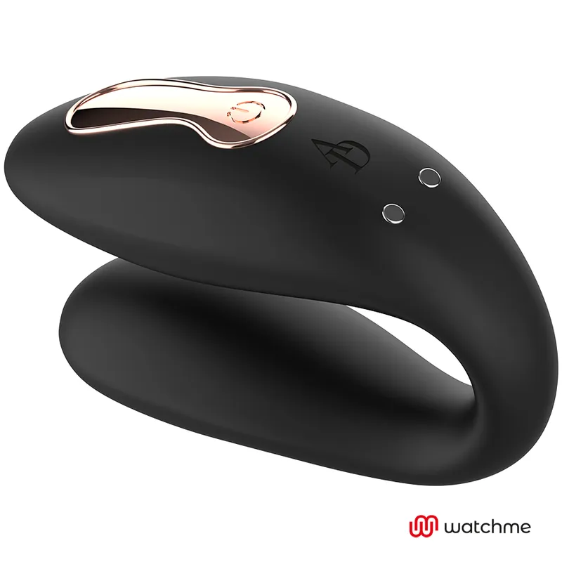Anne's Desire WatchMe Dual Pleasure vibrator zwart dubbel