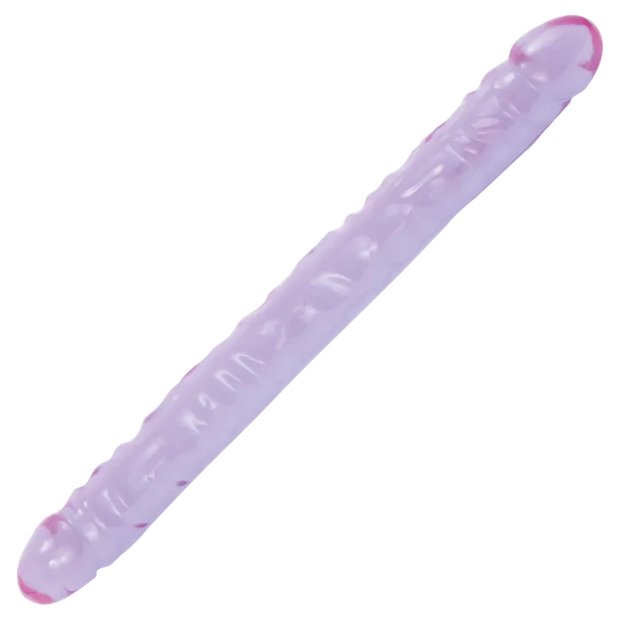 Crystal Jellies 18 Inch Double Dong dubbele dildo roze