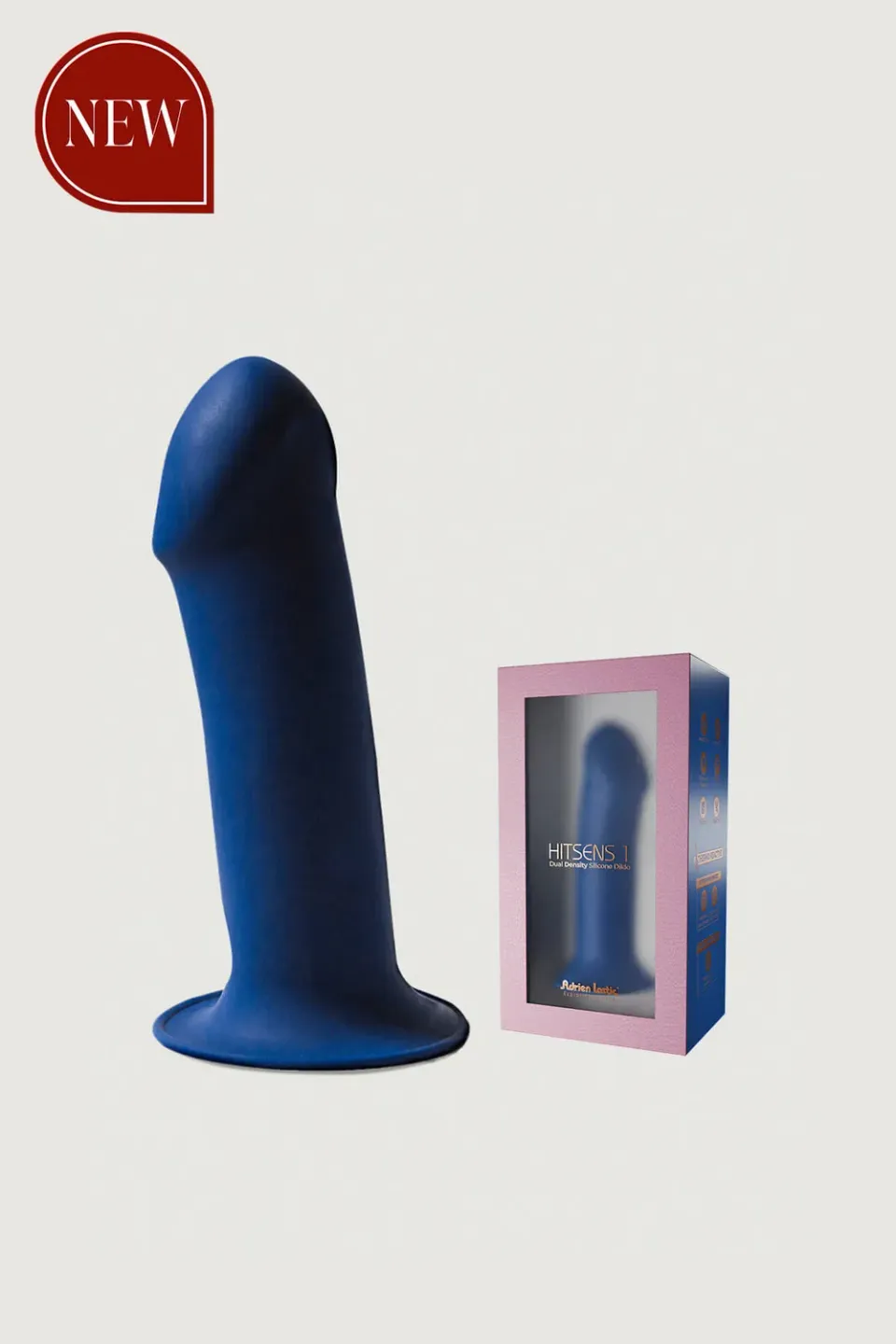 Adrien Lastic Hitsens 1 dildo met zuignap dual density