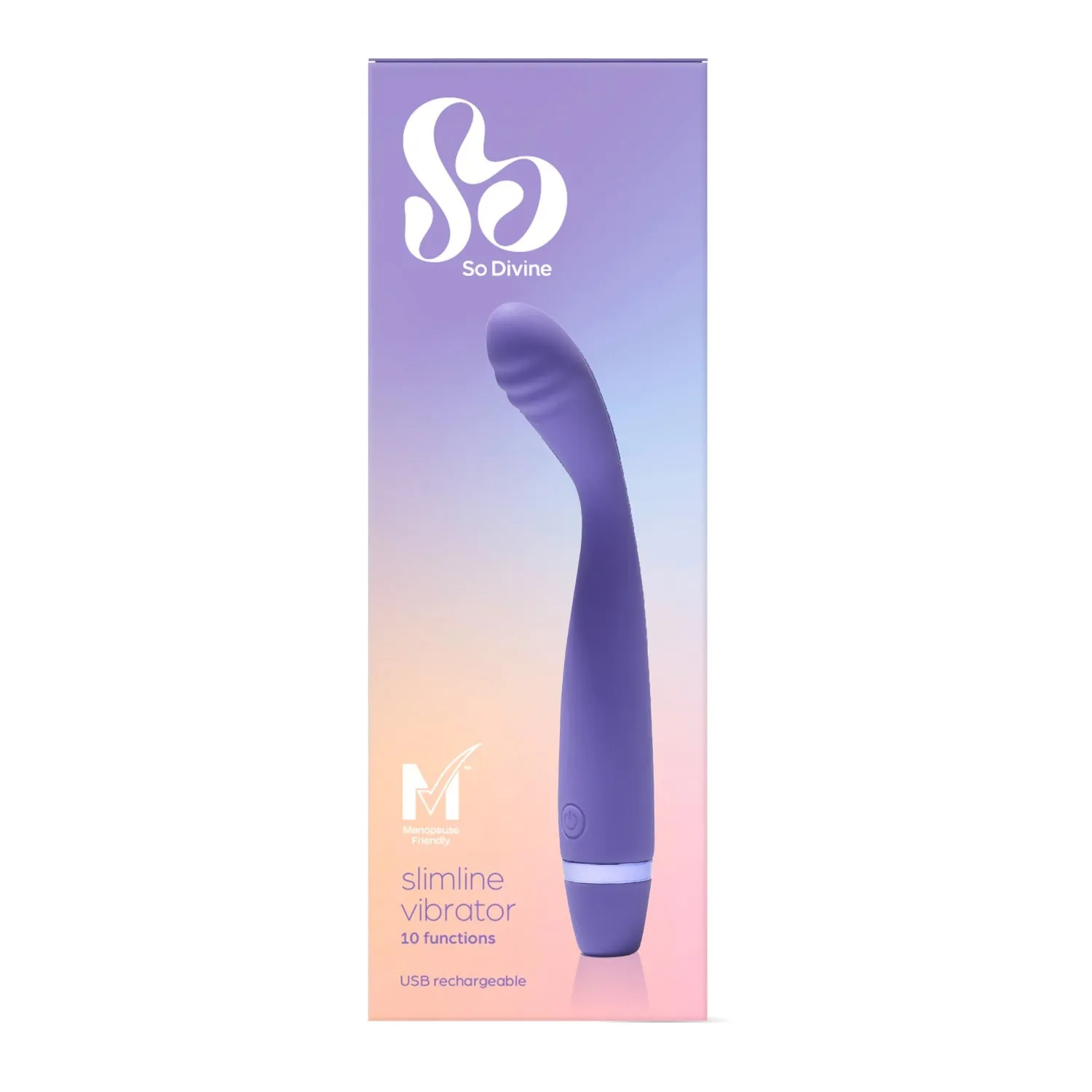 So Divine Embrace & Thrive Slimline G-spot vibrator
