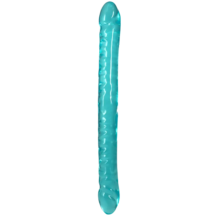 Crystal Jellies 18 Inch Double Dong dubbele dildo roze