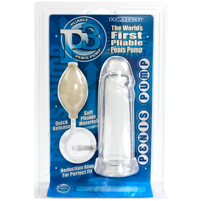 P3 Penis Pump penispomp transparant