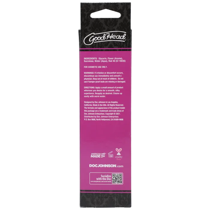 GoodHead Warming Oral Delight orale gel watermeloen 118 ml