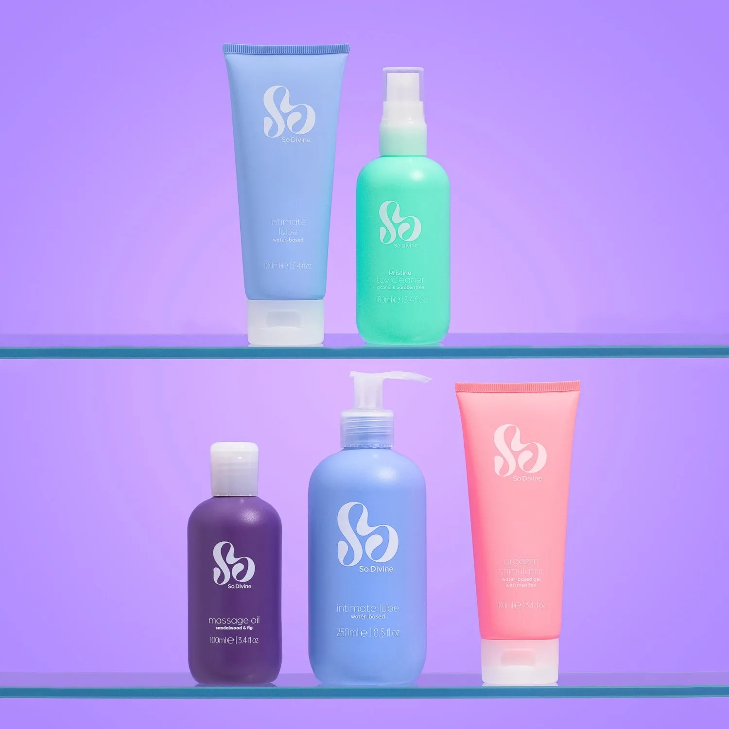 So Divine glijmiddel op waterbasis 250ml vegan