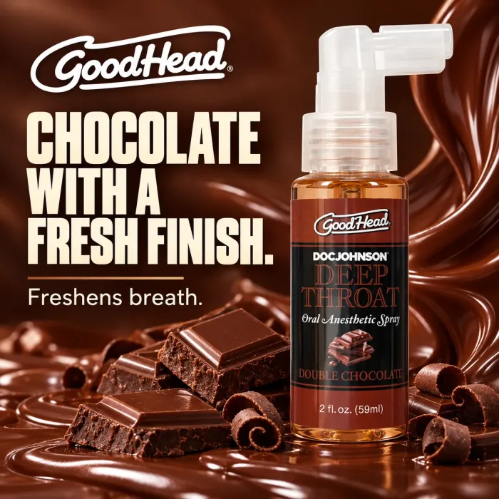 The Classics GoodHead Deep Throat Spray chocola 59 ml