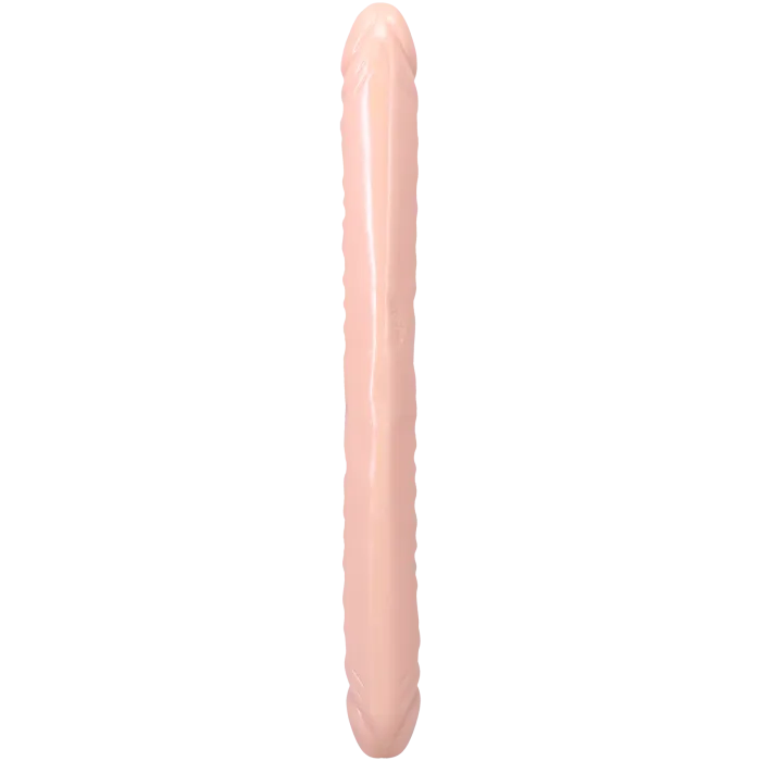 The Classics Double Header Dong dubbele dildo 18 inch cream