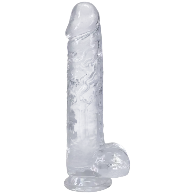 The Classics Really Big Dick In A Bag dildo 10 inch transparant