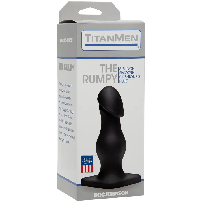 The Classics TitanMen The Rumpy buttplug zwart