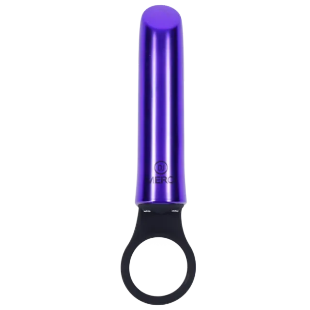 Merci Power Play vibrator paars siliconen grip 20 standen