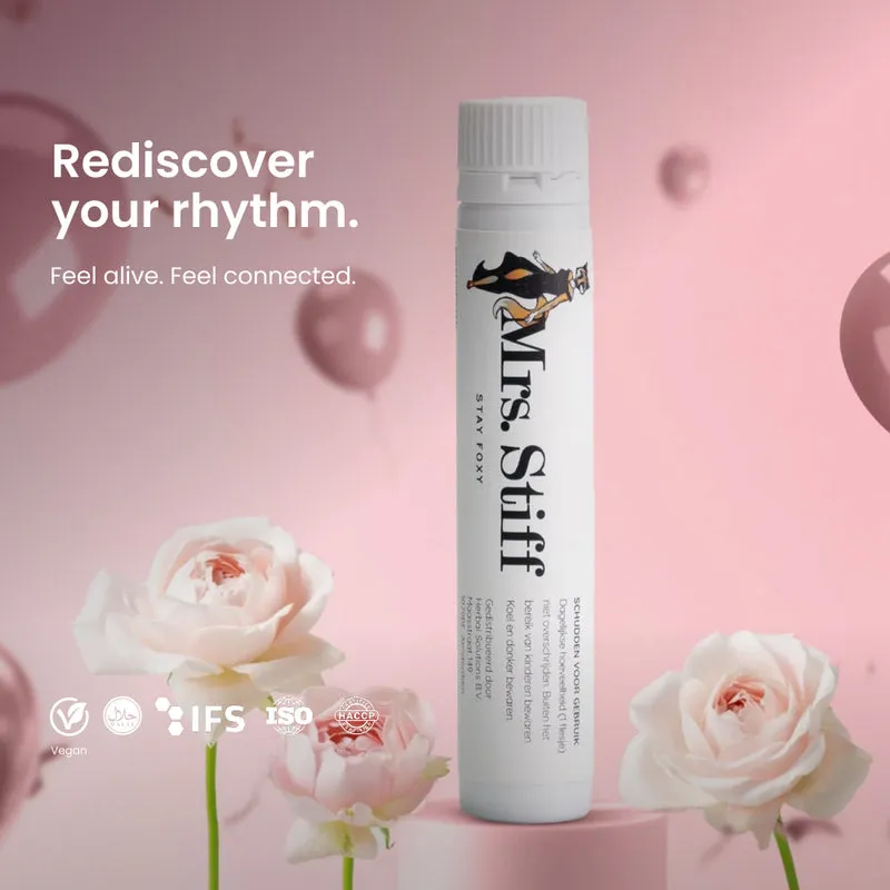 Mrs Stiff Libido Booster vrouwen lustshot natuurlijk 1 shot