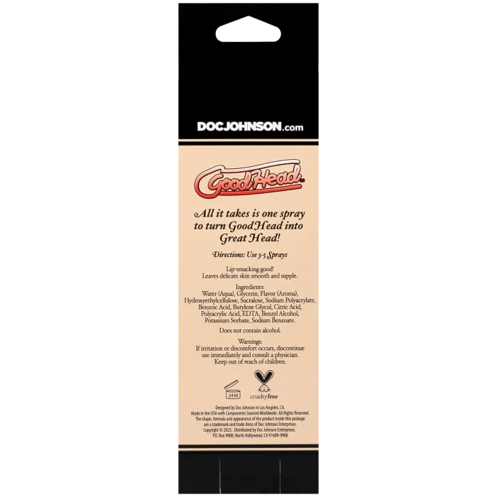 The Classics GoodHead Juicy Head mondspray aardbei 59 ml