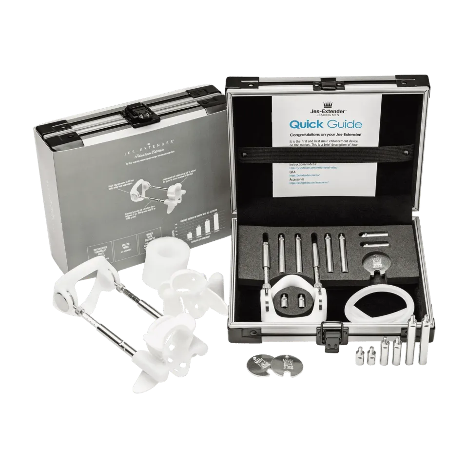 Jes-Extender Titanium XXL penisextender complete set