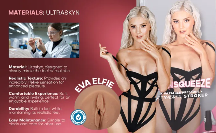 The Classics Main Squeeze Eva Elfie masturbator met huls