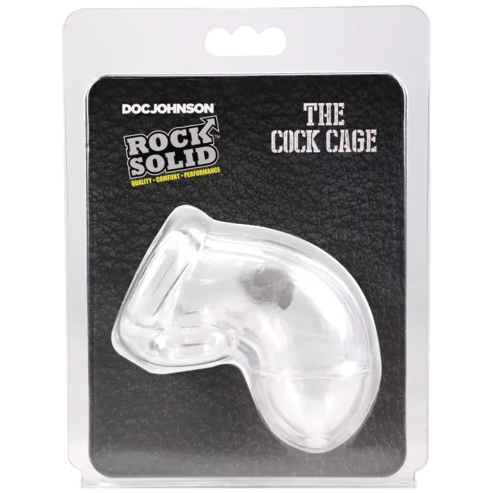 The Classics Rock Solid Cock Cage peniskooi transparant