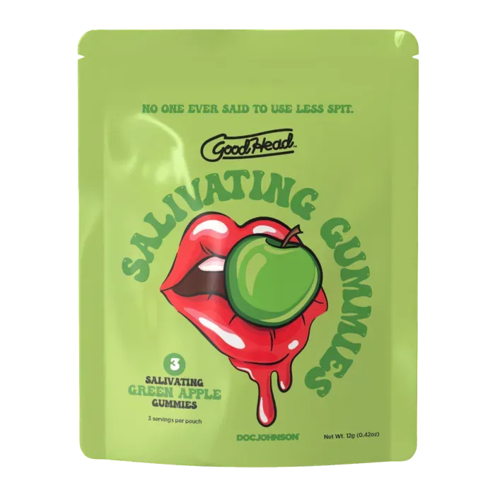 GoodHead Salivating Enhancers Green Apple gummies 1 stuk