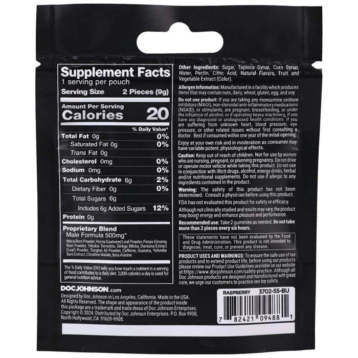 The Classics Rock Solid Exceed gummies framboos 2 stuks