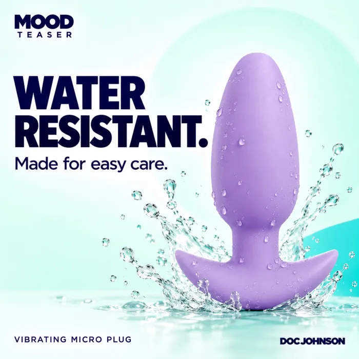 Mood Teaser vibrerende microplug silicone lavendel