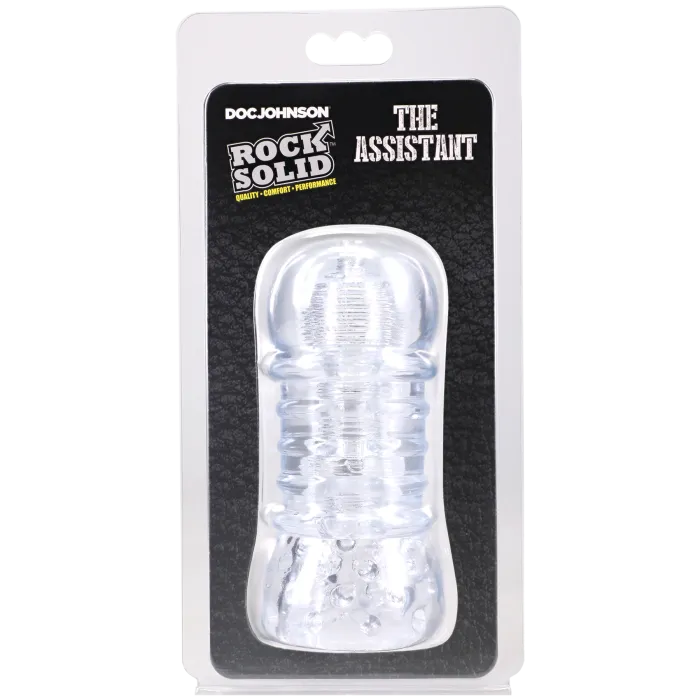 Rock Solid The Assistant stroker transparant TPE