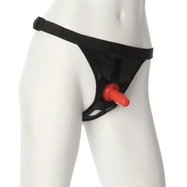 Doc Johnson Vac-U-Lock Ultra Harness strap-on zwart verstelbaar