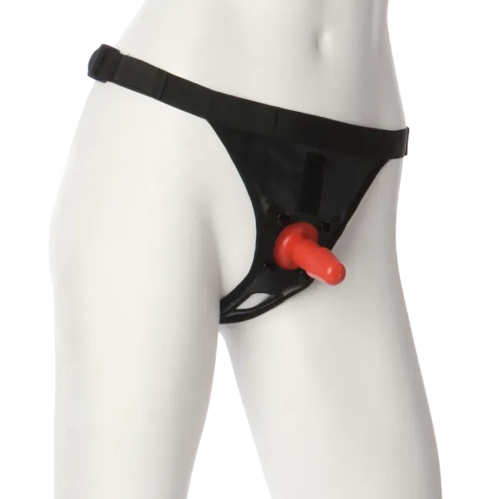 Doc Johnson Vac-U-Lock Ultra Harness strap-on zwart verstelbaar