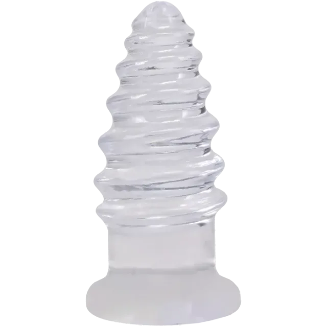 The Classics Crystal Jellies Anal Twist buttplug 15 cm geribd
