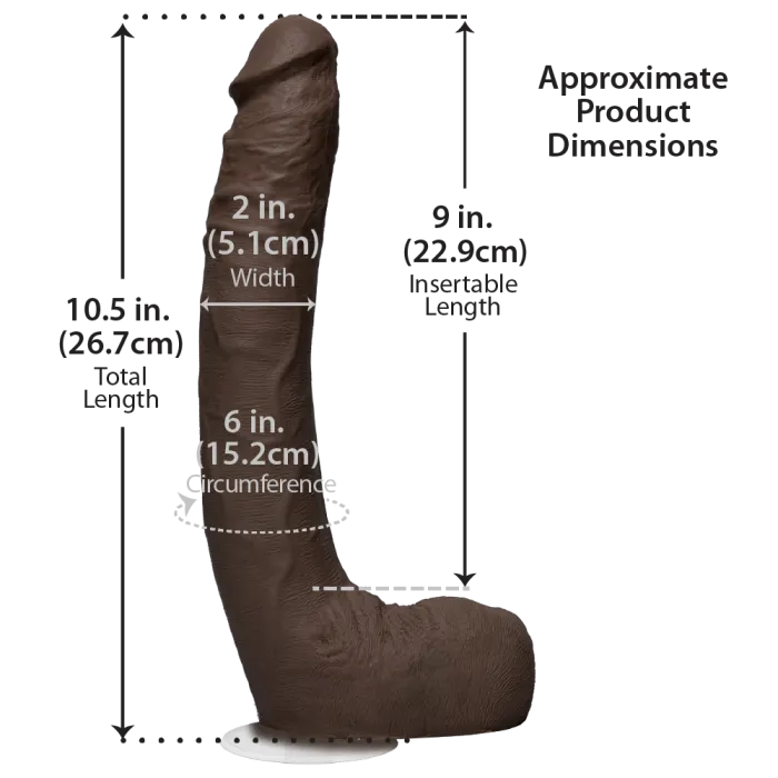 The Classics Signature Cocks Jax Slayher 10 Inch dildo