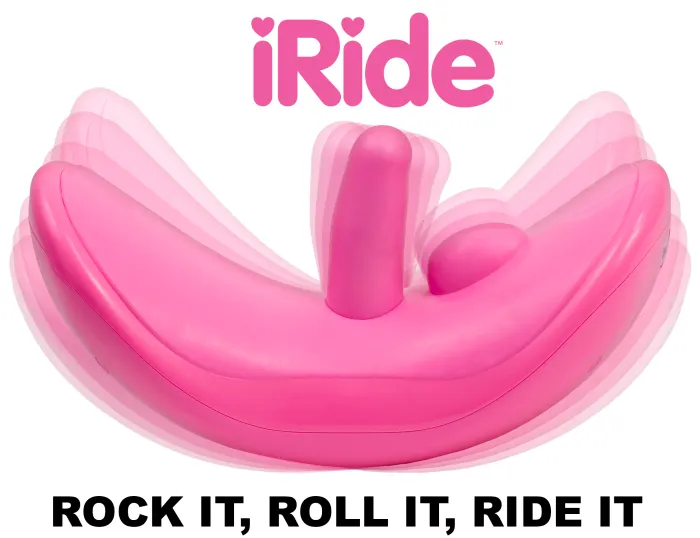 The Classics iRide opzit vibrator roze handsfree