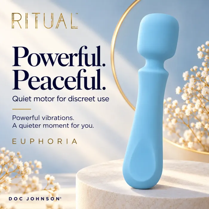 The Classics Ritual Euphoria Wand Vibrator 10 standen