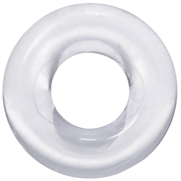 ROCK SOLID The 3X Donut cockring zwart rekbaar