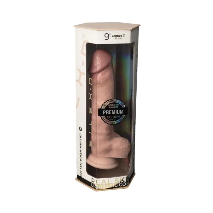 SILEX-D Premium Model 1 dildo 9 inch siliconen