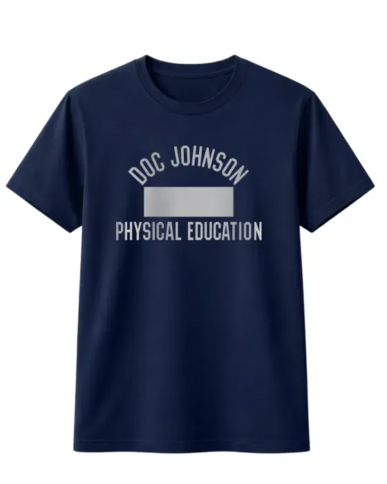 Doc Johnson Physical Education T-shirt katoen navy blue play more