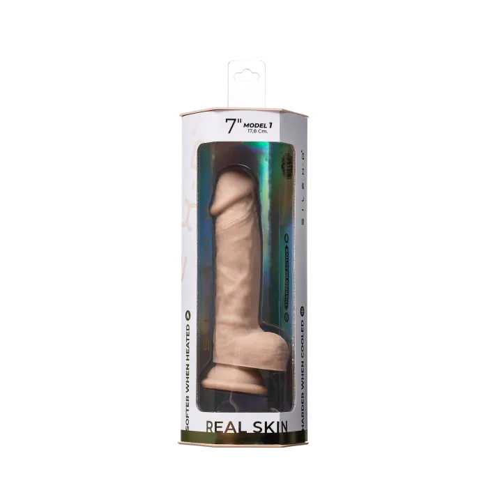 SILEX-D Real Skin Model 1 dildo 7 inch siliconen