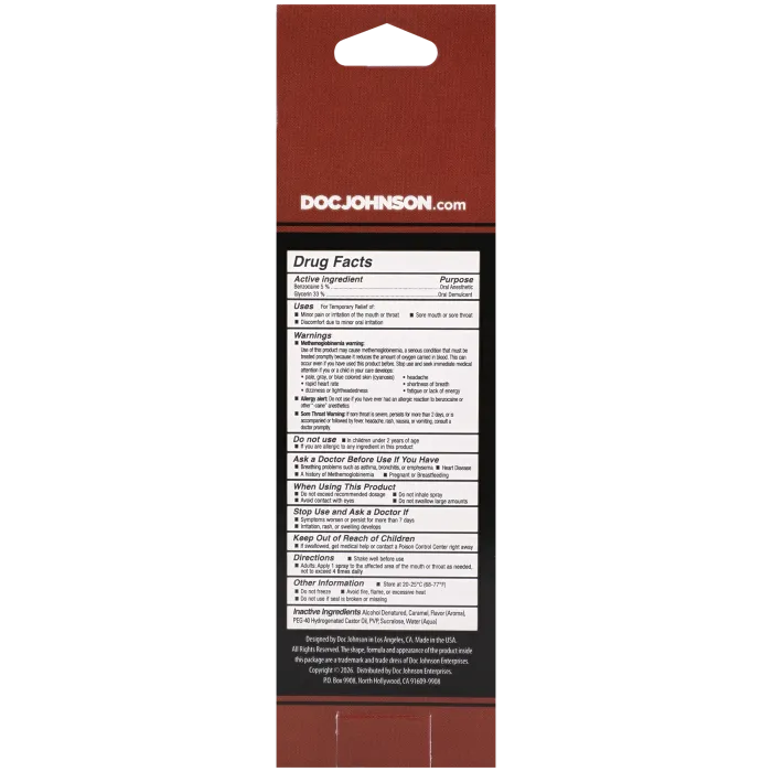 The Classics GoodHead Deep Throat Spray chocola 59 ml