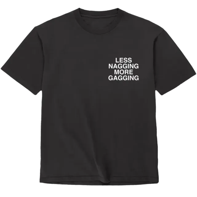 The Classics Assholes Live Forever Less Nagging T-shirt S zwart katoen