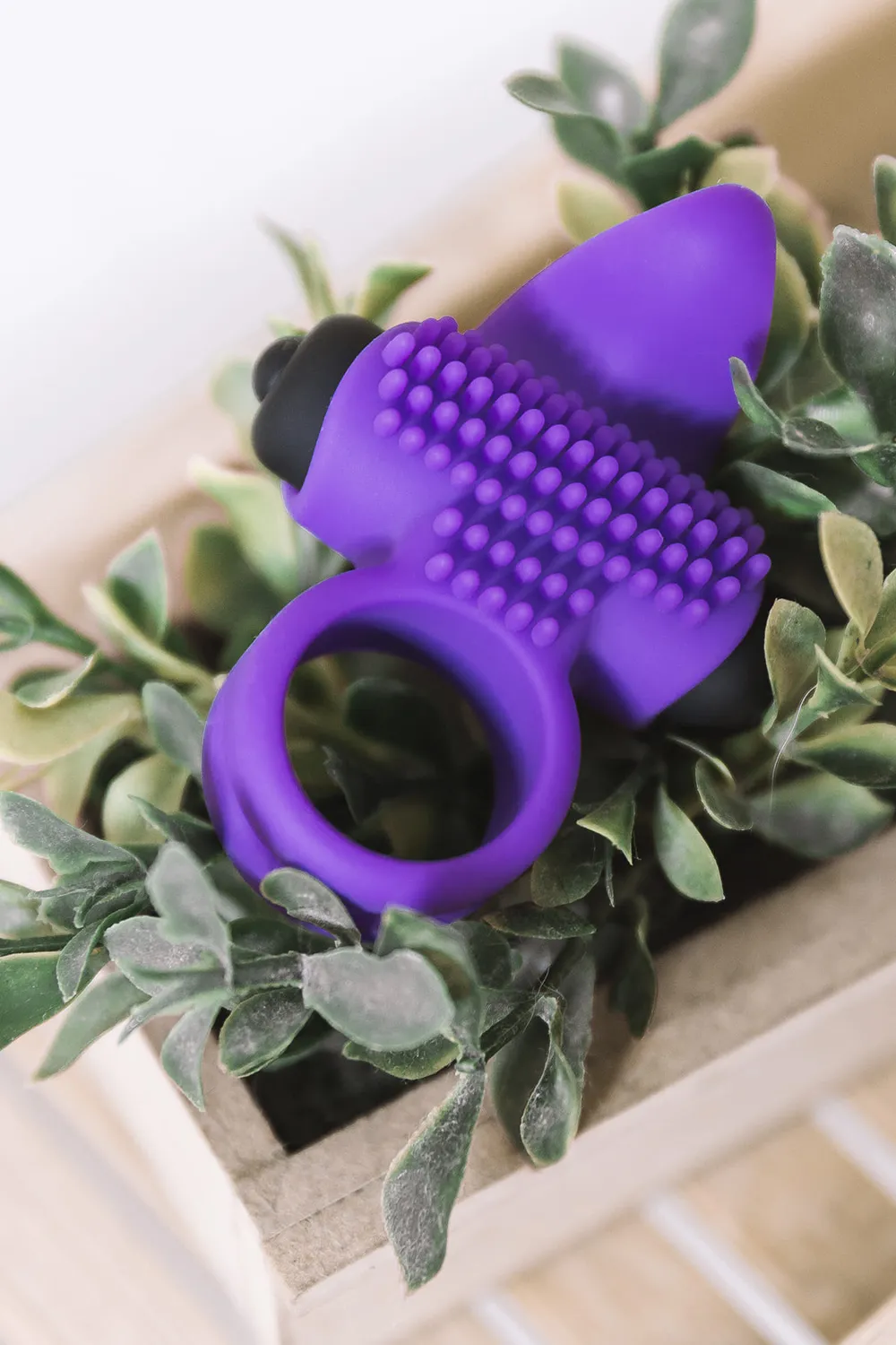 Adrien Lastic Bullet Lastic Ring vibrerende cockring met tong