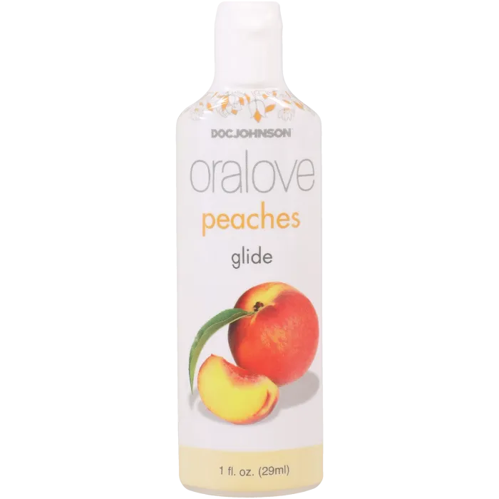 The Classics Oralove Delicious Duo glijmiddel perzik room 2-pack