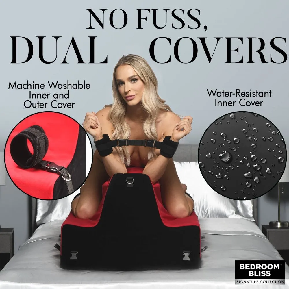 Bedroom Bliss Lover's Bondage Bench bank rood foam