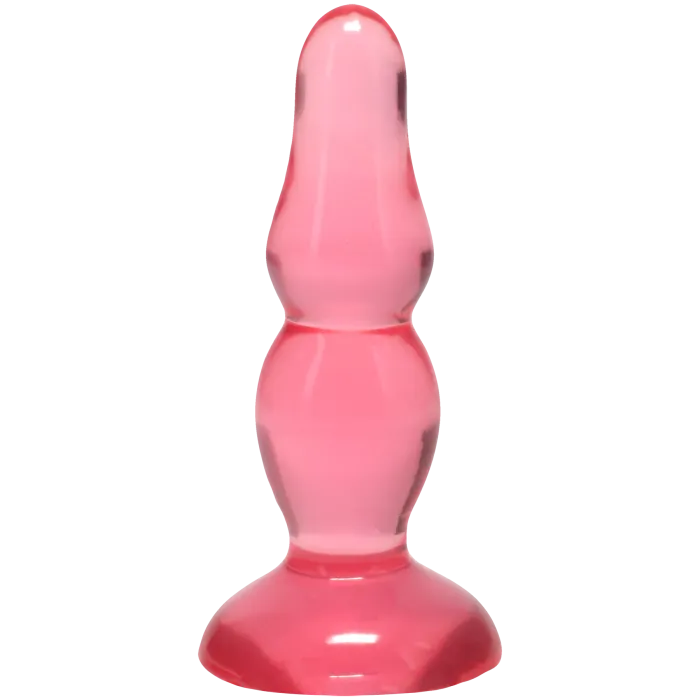 Crystal Jellies Novice Pop Plug buttplug transparant 10 cm