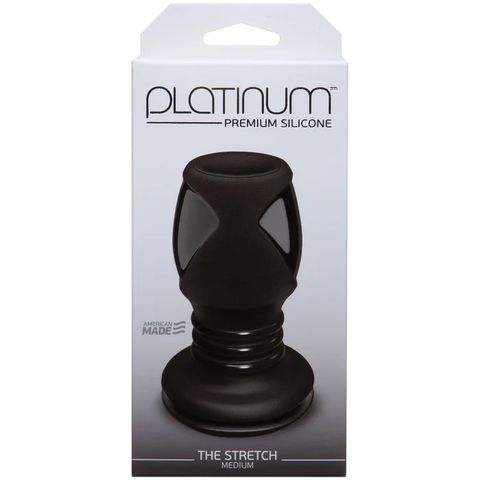 The Classics Platinum Premium Silicone Stretch tunnelplug medium