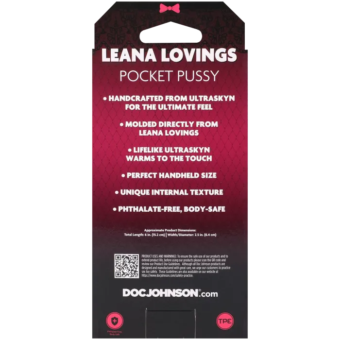 Signature Strokers Leana Lovings masturbator ULTRASKYN pocket