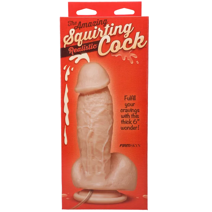 The Classics Amazing Squirting Realistic Cock dildo 15 cm