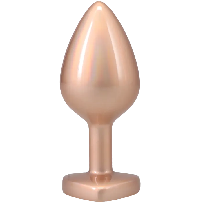 The Classics Booty Bling buttplug medium metaal roze
