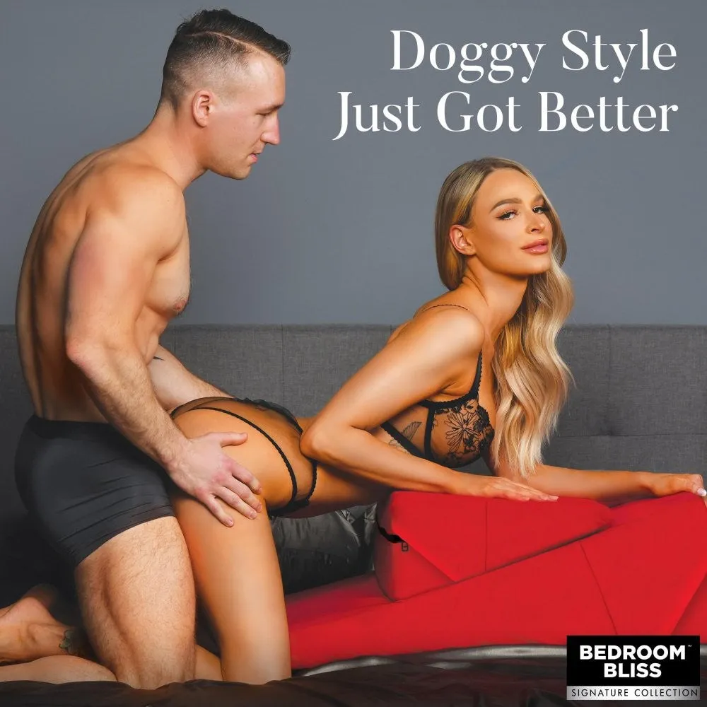 Bedroom Bliss Love Cushion Set wigkussens rood 2-delig