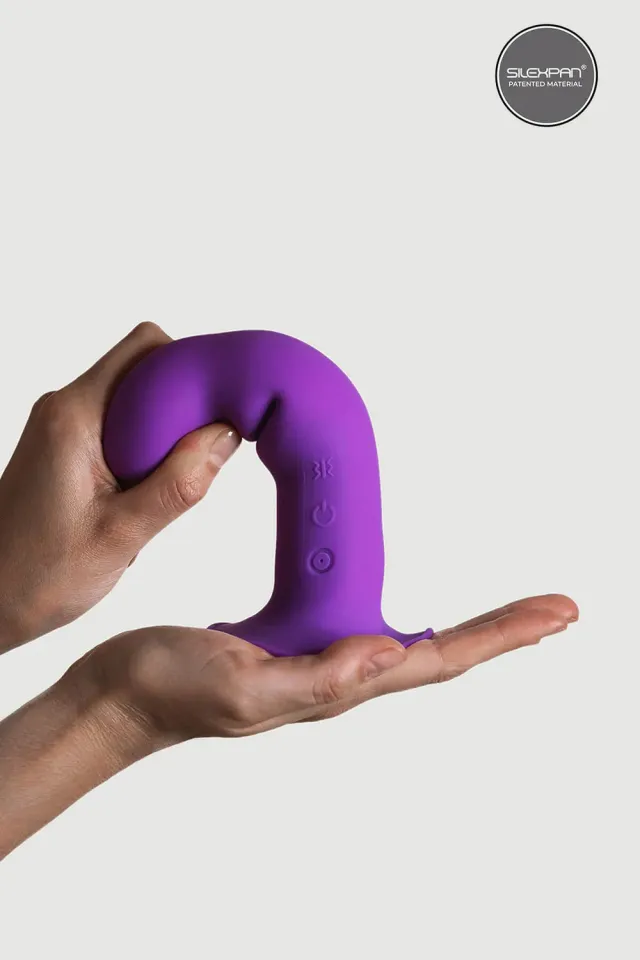 Adrien Lastic Hitsens 3 Purple Motor dildo paars 18 cm