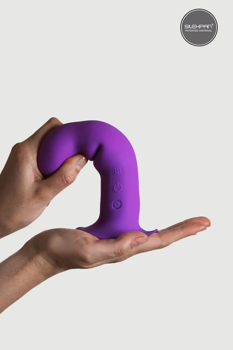 Adrien Lastic Hitsens 3 Purple Motor dildo paars 18 cm