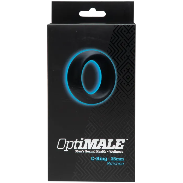 The Classics OptiMALE C-Ring 35mm siliconen cockring zwart