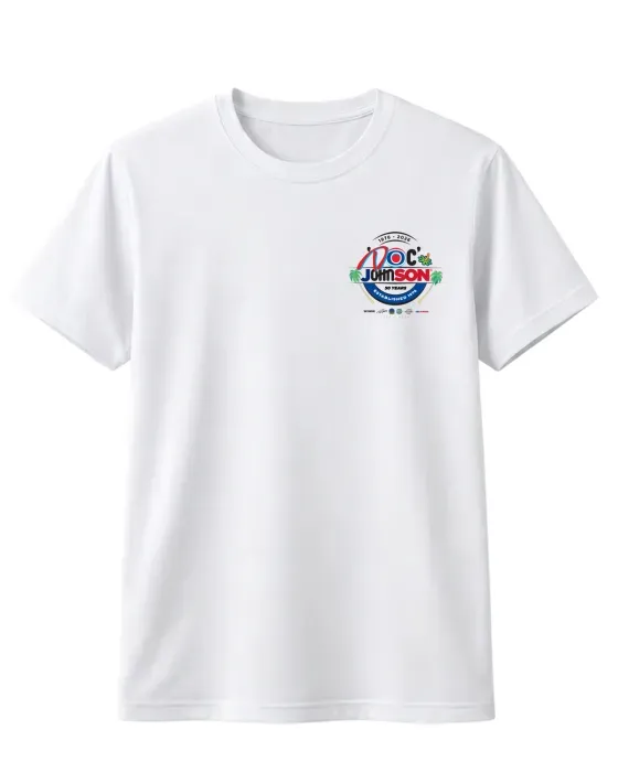 The Classics Doc Johnson jubileum T-shirt wit katoen S
